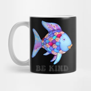 Be Kind Rainbow Fish Teacher Life Teaching Back To School Mug